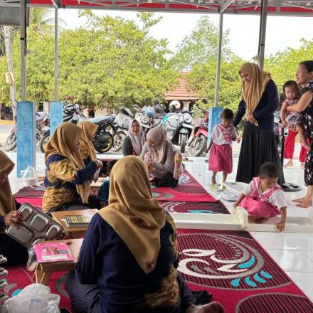 Posyandu Teratai I Desa Tanah Abang Aktif Berikan Pelayanan Kesehatan bagi Bayi dan Balita